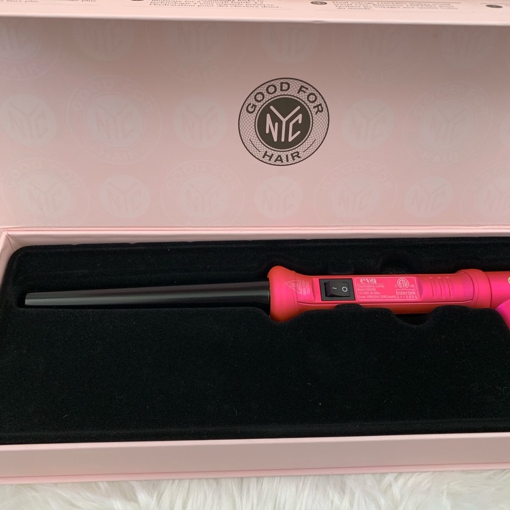 BWT Eva NYC clip free tourmaline curler - Picture 2 of 6